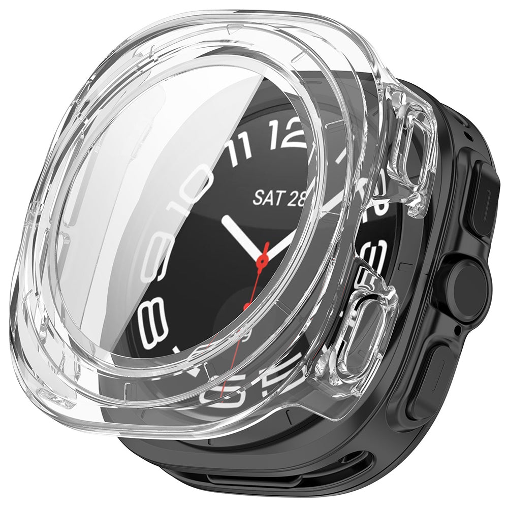 Hülle für Samsung Galaxy Watch Ultra2, Techsuit, Defense360 Pro, Transparent