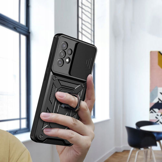Hülle für Samsung Galaxy Xcover7 G556, Techsuit, CamShield, Schwarz