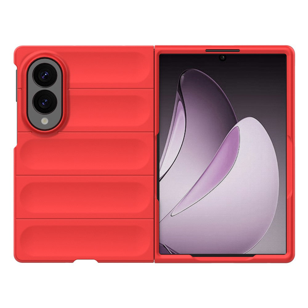Hülle für Samsung Galaxy Z Fold8 F971, Techsuit, Magic Shield, Rot