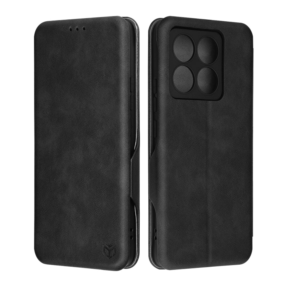 Hülle für Xiaomi 14T, Techsuit, Safe Wallet Plus, Schwarz