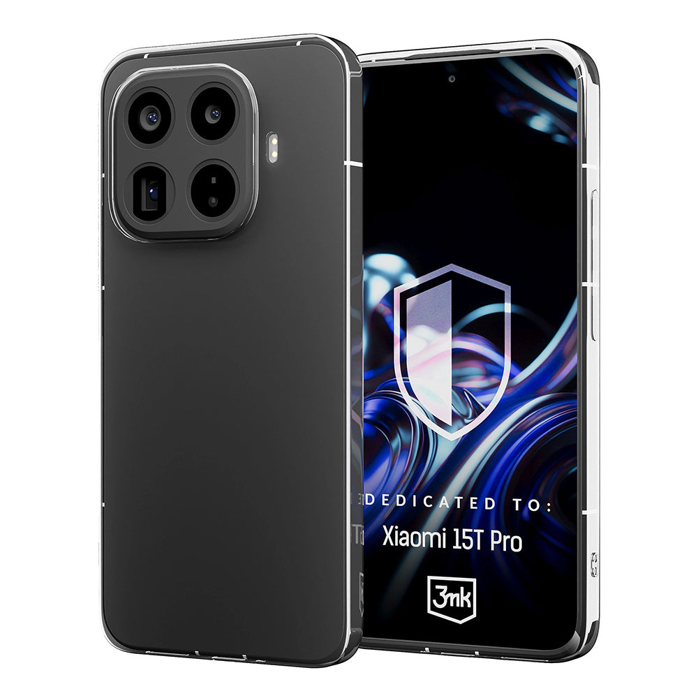 Hülle für Xiaomi 15T Pro, 3MK, Klar, Transparent