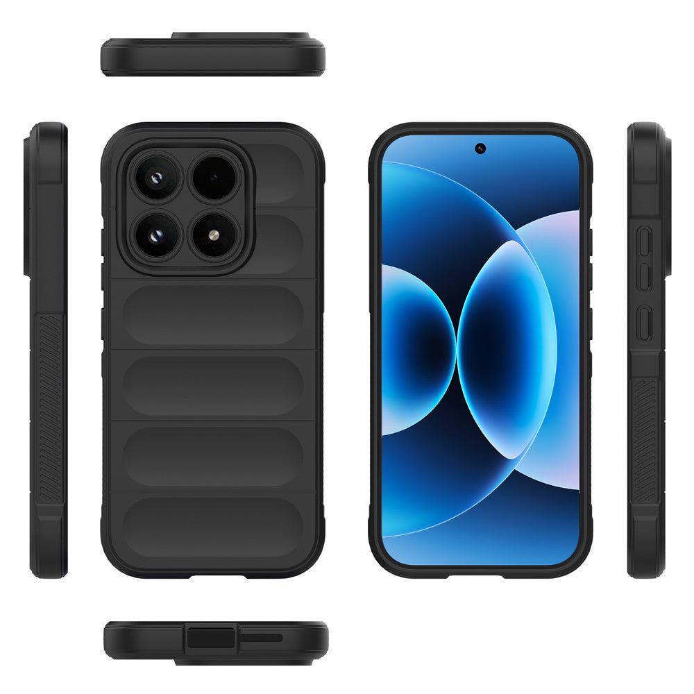 Hülle für Xiaomi 17, Techsuit, Magic Shield, Schwarz