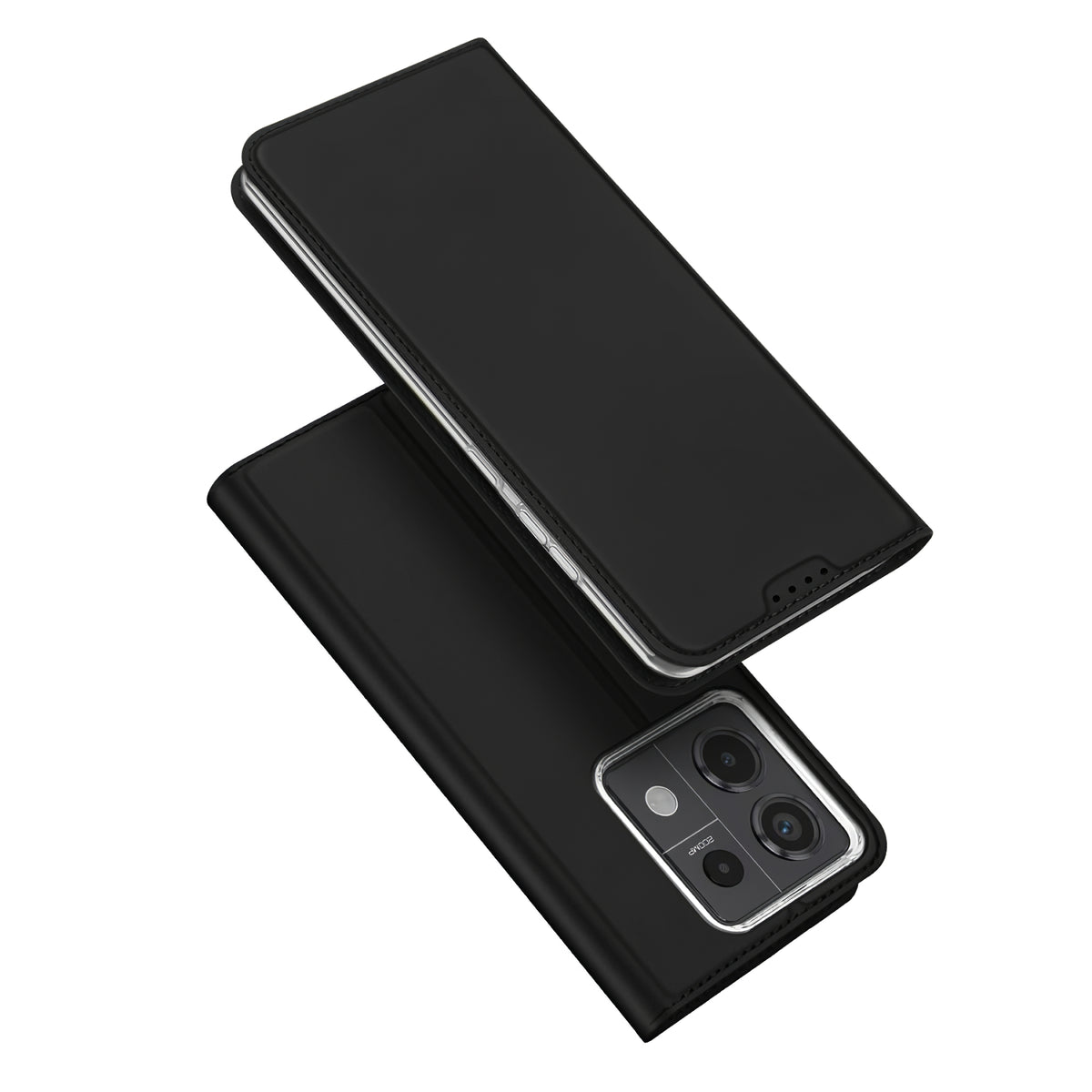 Pouch for Xiaomi Poco X6 / Note 13 Pro 5G, DUX DUCIS, Skin Pro, Black