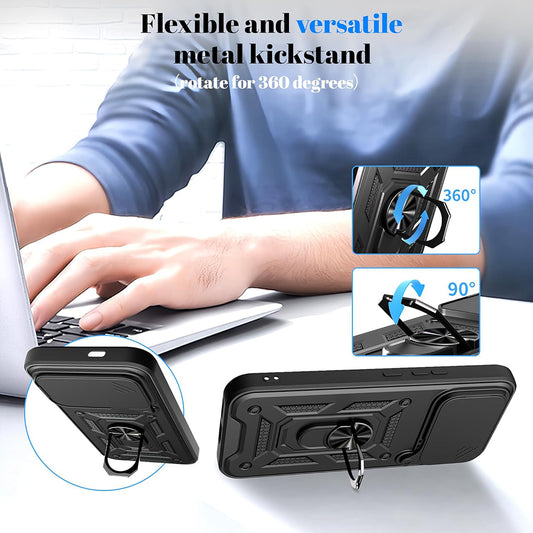 Hülle für Xiaomi Poco F8 Ultra, Techsuit, CamShield, Blau