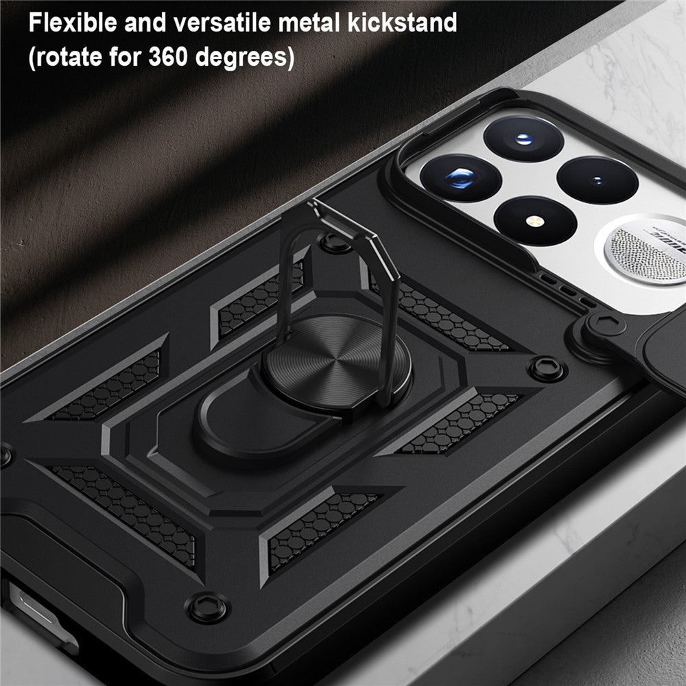 Case for Xiaomi Poco F9 Ultra, Techsuit, CamShield, Blue