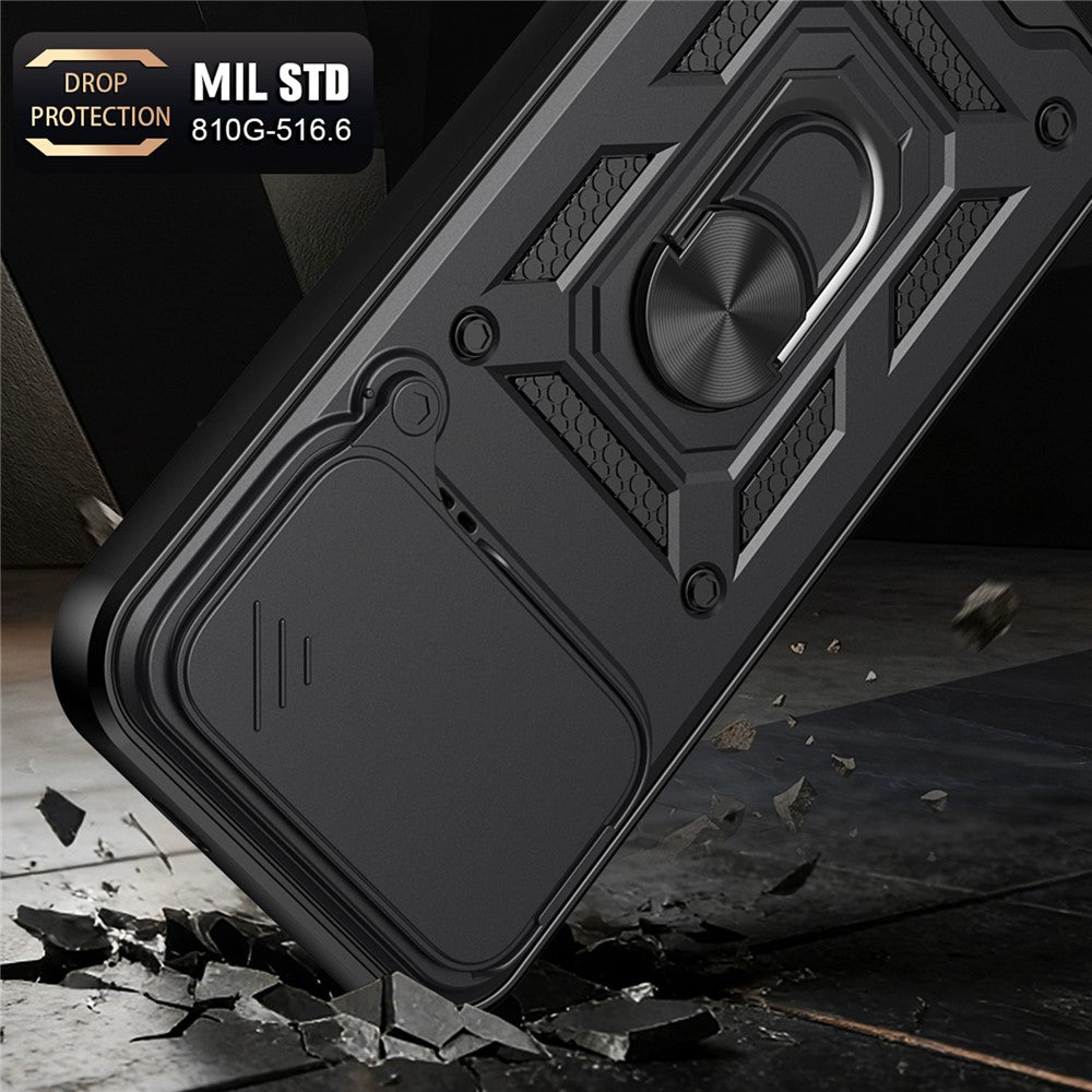 Case for Xiaomi Poco F9 Ultra, Techsuit, CamShield, Black