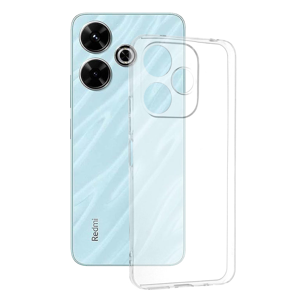 Hülle für Xiaomi Poco M6 4G / Redmi 13, Techsuit, Klar, Transparent