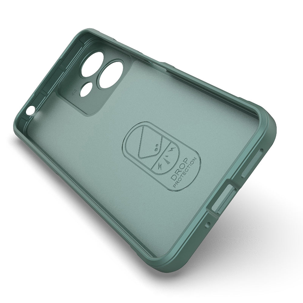 Hülle für Xiaomi Poco M6 4G / Redmi 13, Techsuit, Magic Shield, Grün