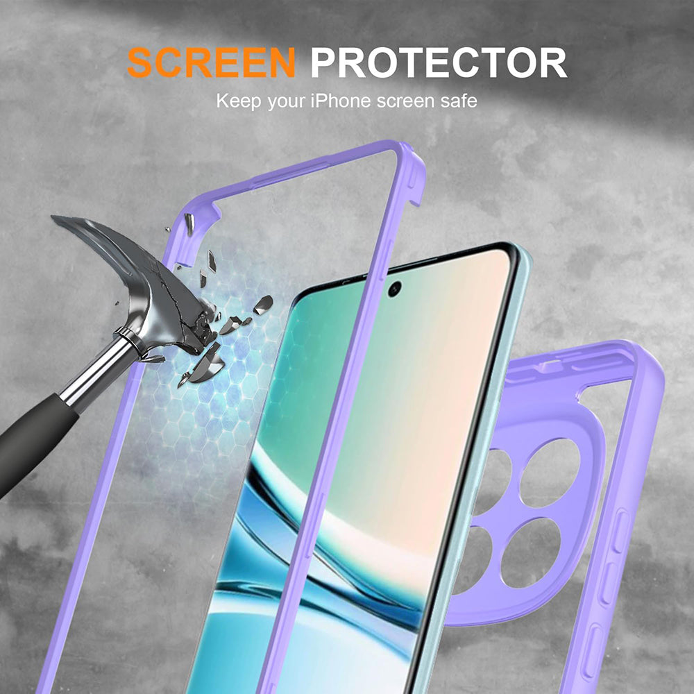 Case for Xiaomi Poco M8 / Redmi Note 15 5G, Techsuit, ColorVerse 360, Purple