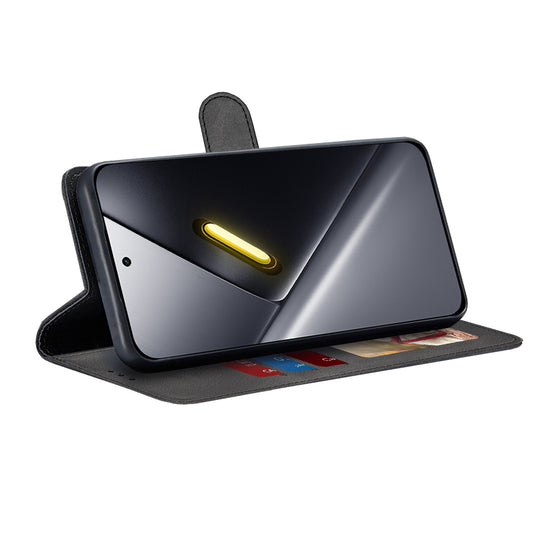 Hülle für Xiaomi Poco X8 Pro Max, Techsuit, Diary Book, Schwarz