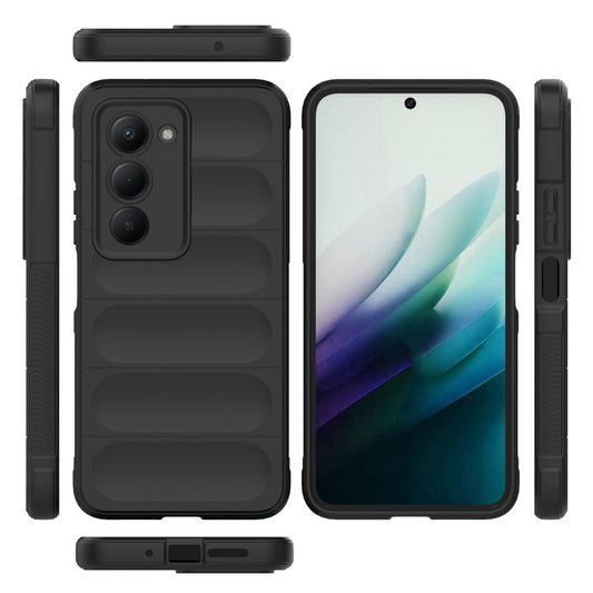 Hülle für Xiaomi Redmi 15 5G / 15 4G, Techsuit, Magic Shield, Schwarz