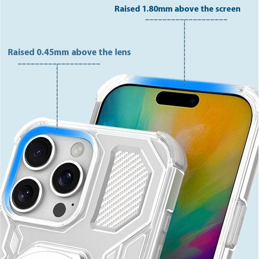 Hülle für Xiaomi Redmi Note 15 Pro 4G, Techsuit, Carbon Shield Pro, Weiß