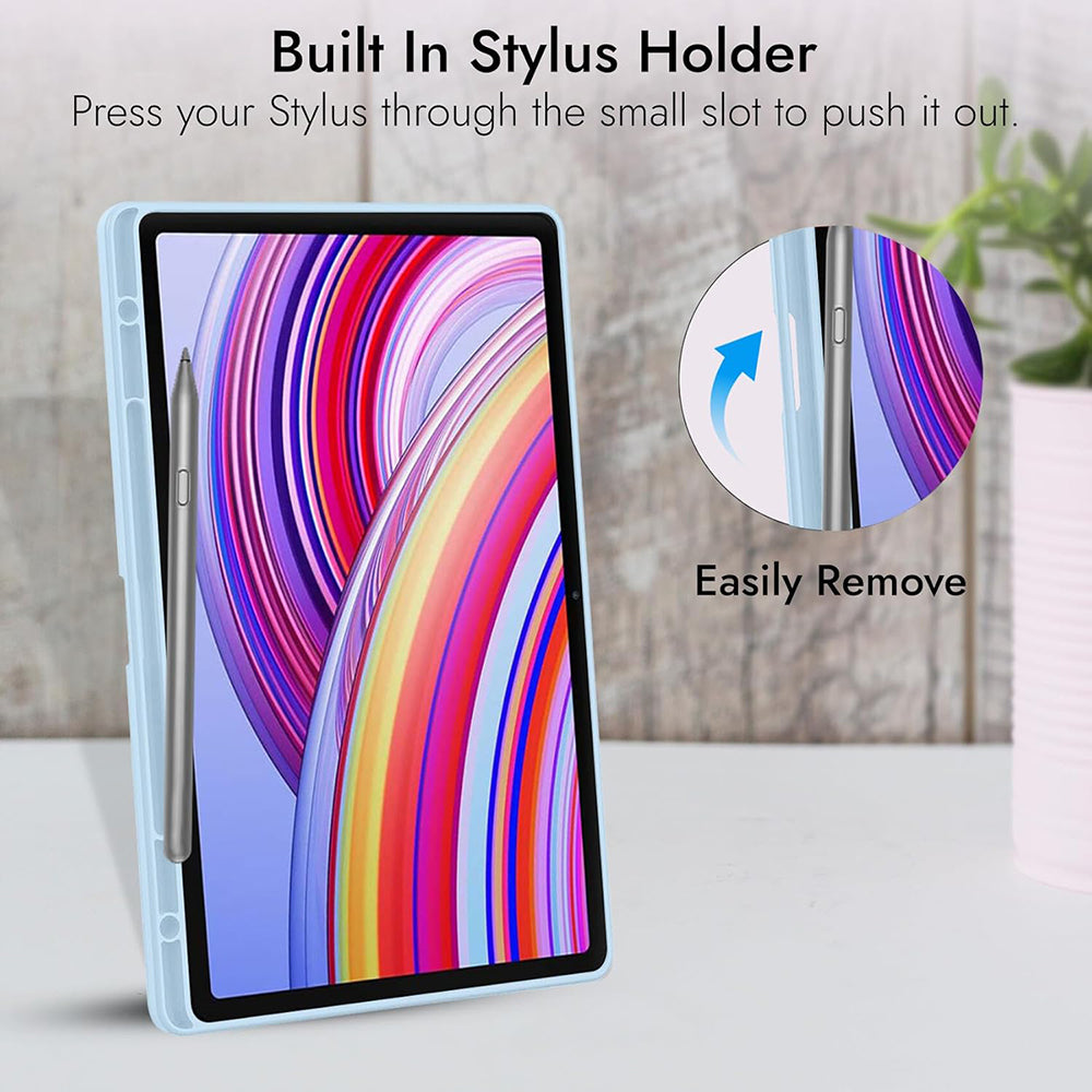 Case for Xiaomi Redmi Pad 2 Pro, Techsuit, Flex Trifold, Pink