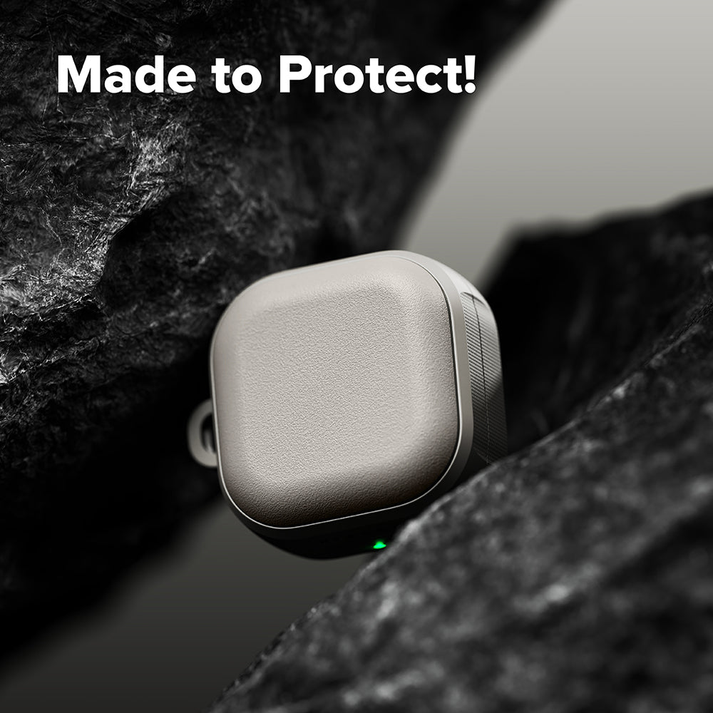Ringke Onyx Magnetic Hülle für Samsung Galaxy Buds4 / Buds4 Pro, Grau