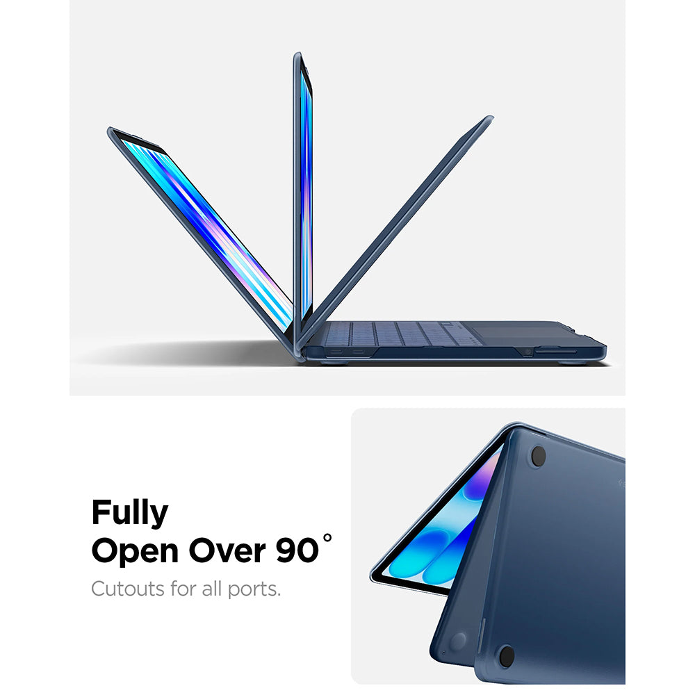Spigen Airskin Hülle für Apple MacBook Neo 13 Zoll, Indigo Satin ACS11814