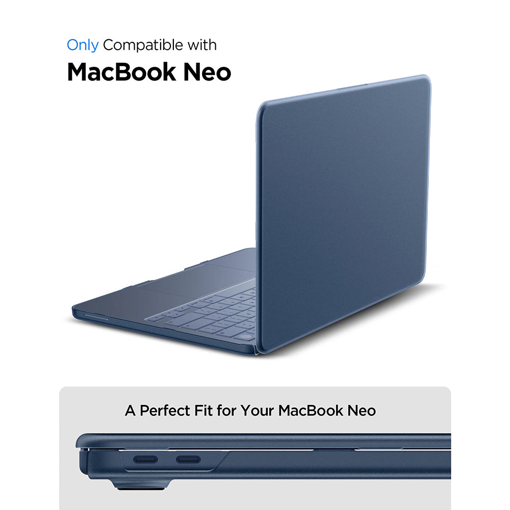 Spigen Airskin Hülle für Apple MacBook Neo 13 Zoll, Transparent Matt ACS11543