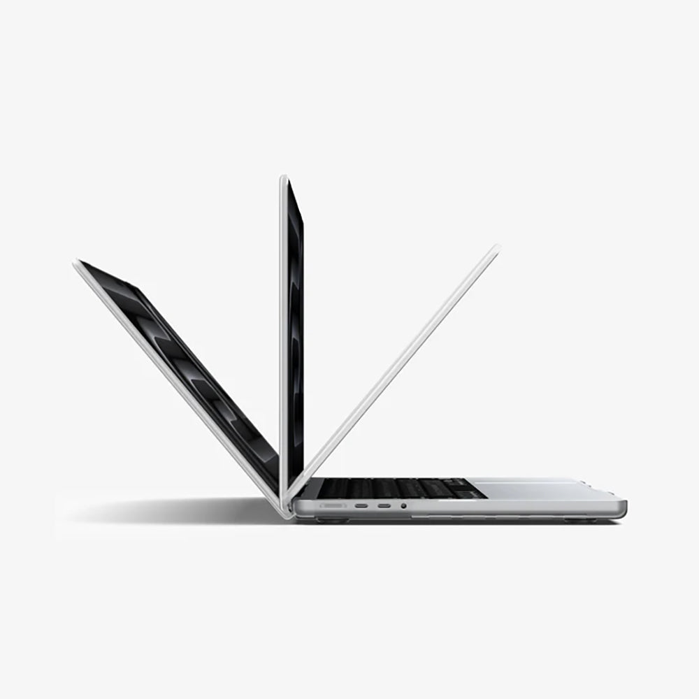 Spigen Airskin Hülle für Apple MacBook Pro 16 Zoll (2026) / (2024) / (2023) / (2021), Transparent Satin ACS11526