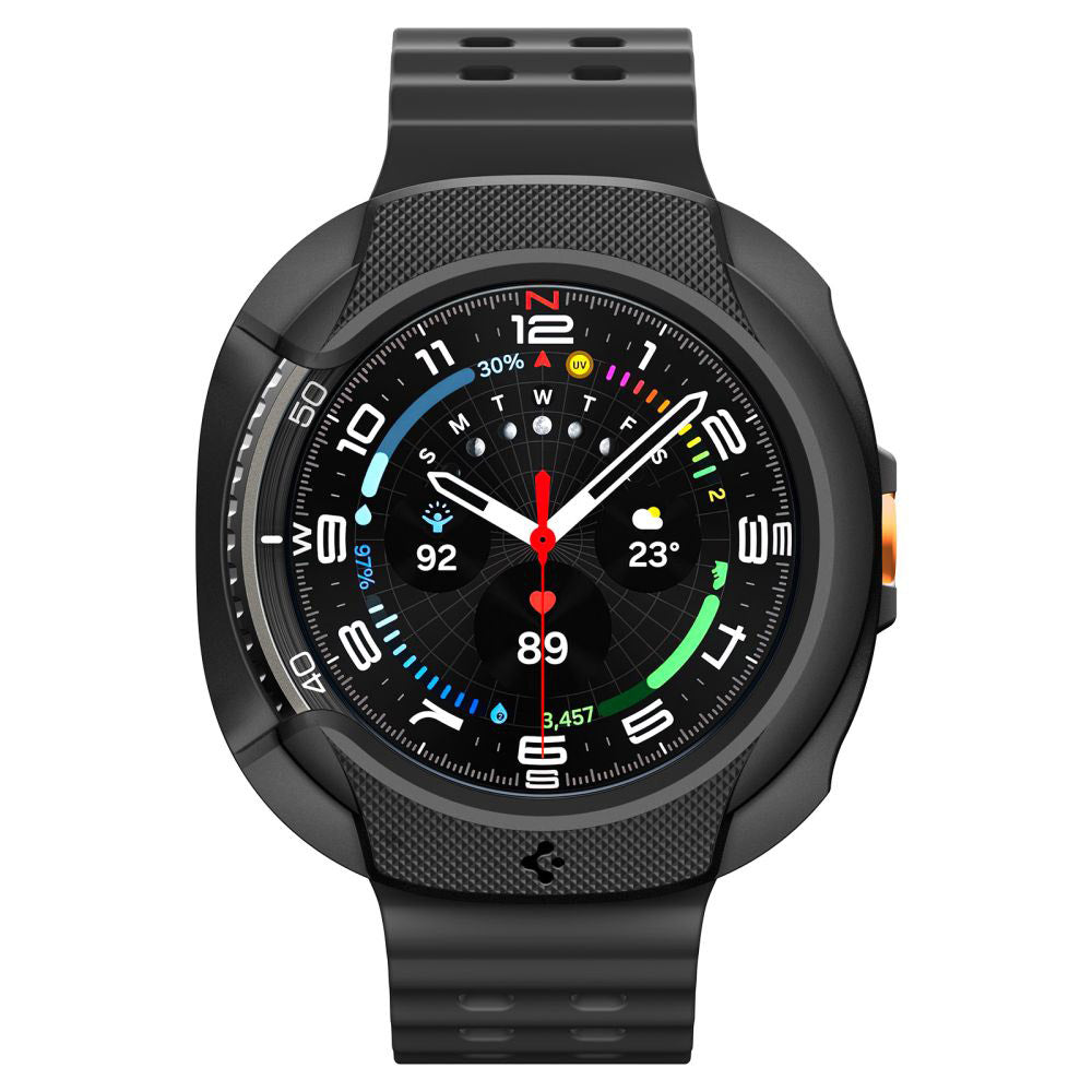 Spigen Liquid Air Hülle für Samsung Galaxy Watch8 Classic, Mattschwarz ACS09841