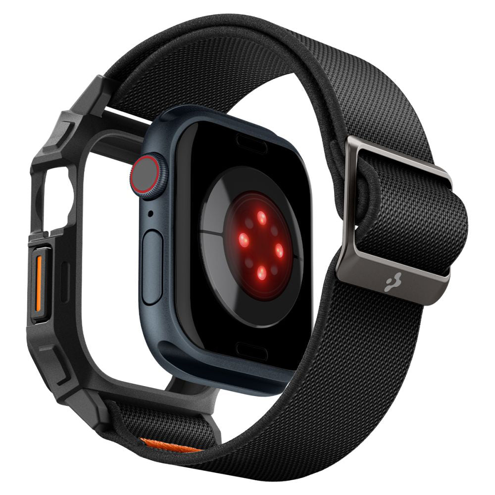 Spigen Lite Fit Pro Hülle für Apple Watch Series 10 42mm, Mattschwarz ACS08594