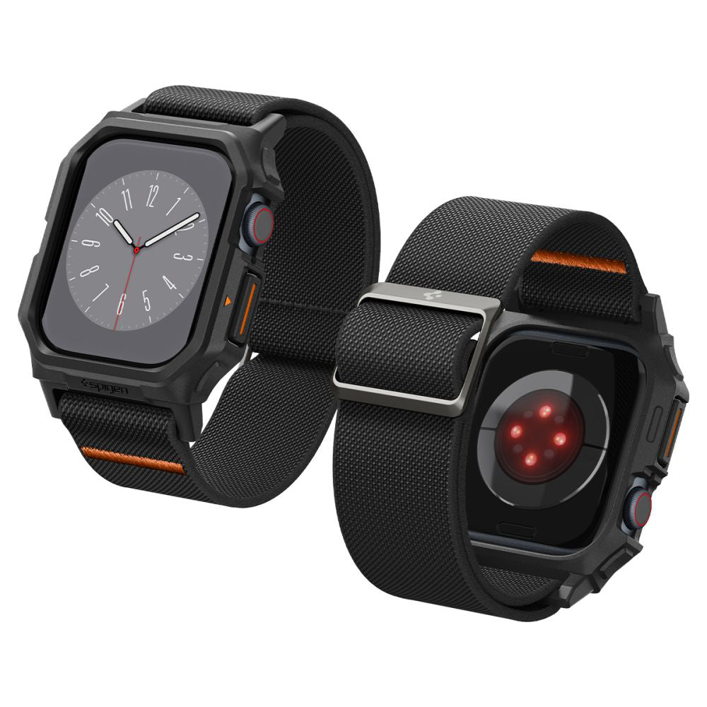 Spigen Lite Fit Pro Hülle für Apple Watch Series 10 42mm, Mattschwarz ACS08594