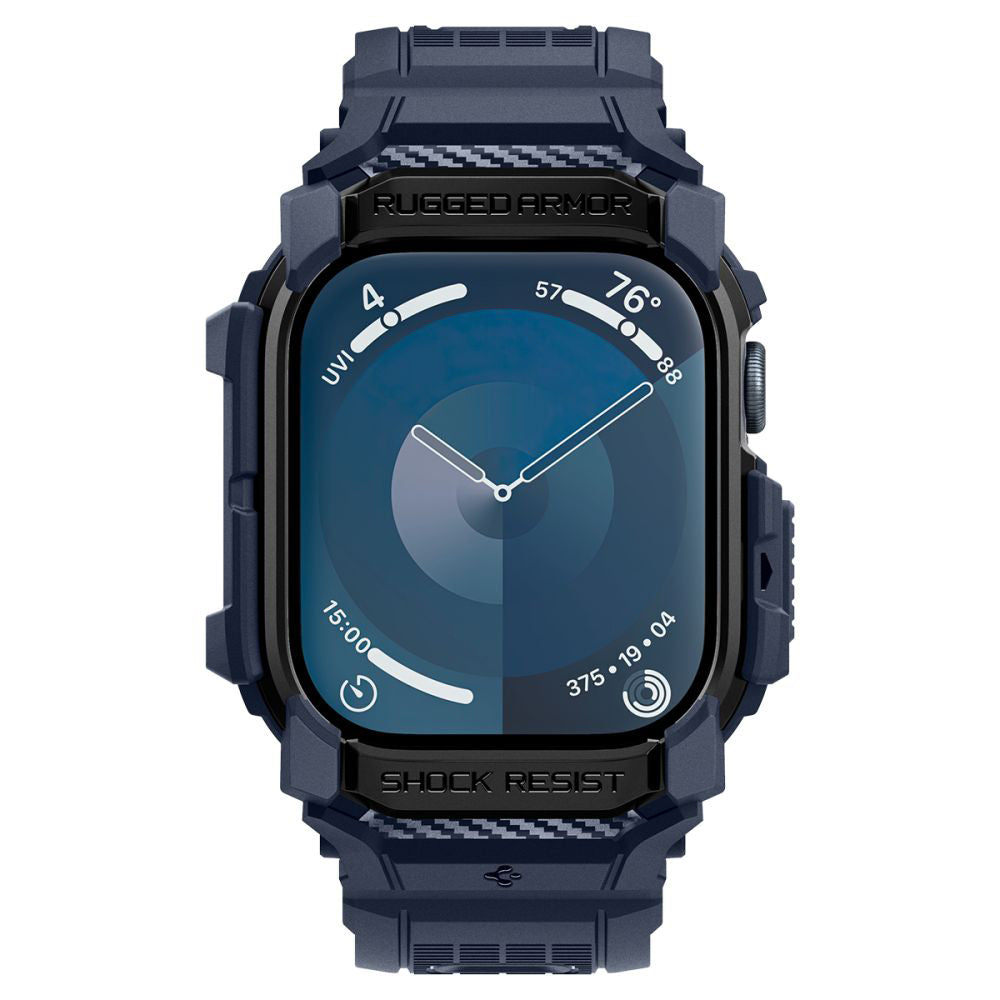 Spigen Rugged Armor Pro Case for Apple Watch Series 10 / 11 46mm, Navy ACS08606