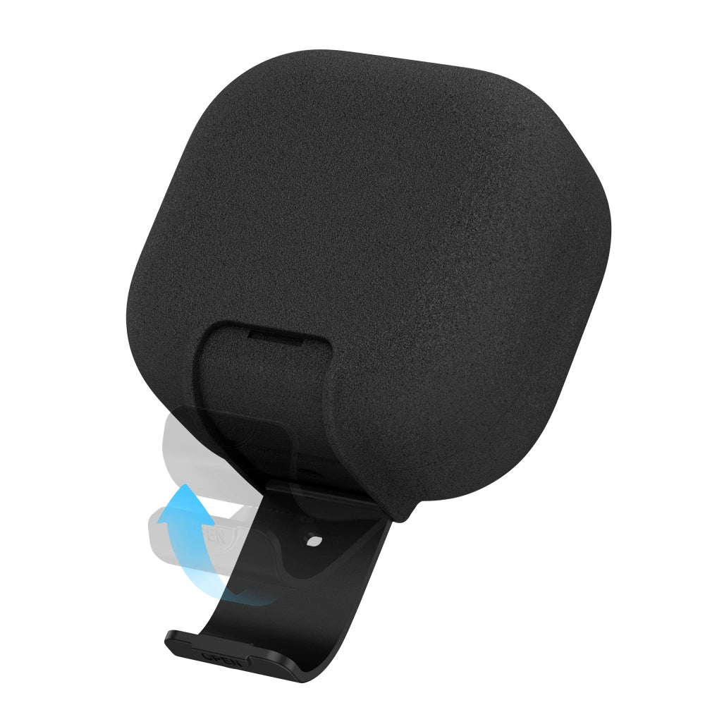 Tech-Protect Slim Hook Hülle für Samsung Galaxy Buds4 / Buds4 Pro, Schwarz