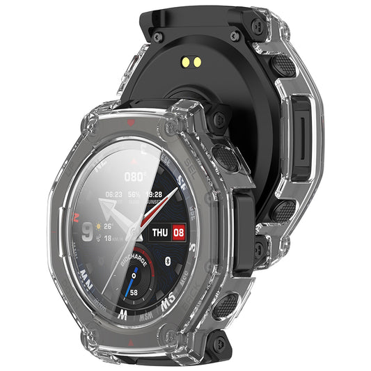 Techsuit Defense360 Pro Hülle für Amazfit T-Rex 3 Pro, Transparent