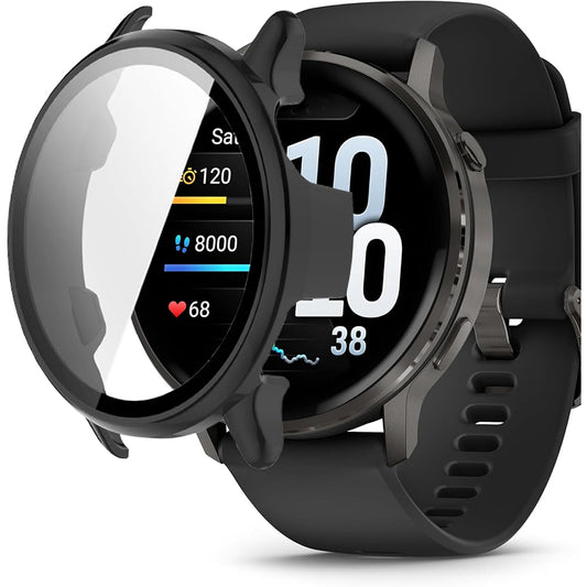 Techsuit Defense360 Pro Hülle für Garmin Venu 4 41mm, Schwarz