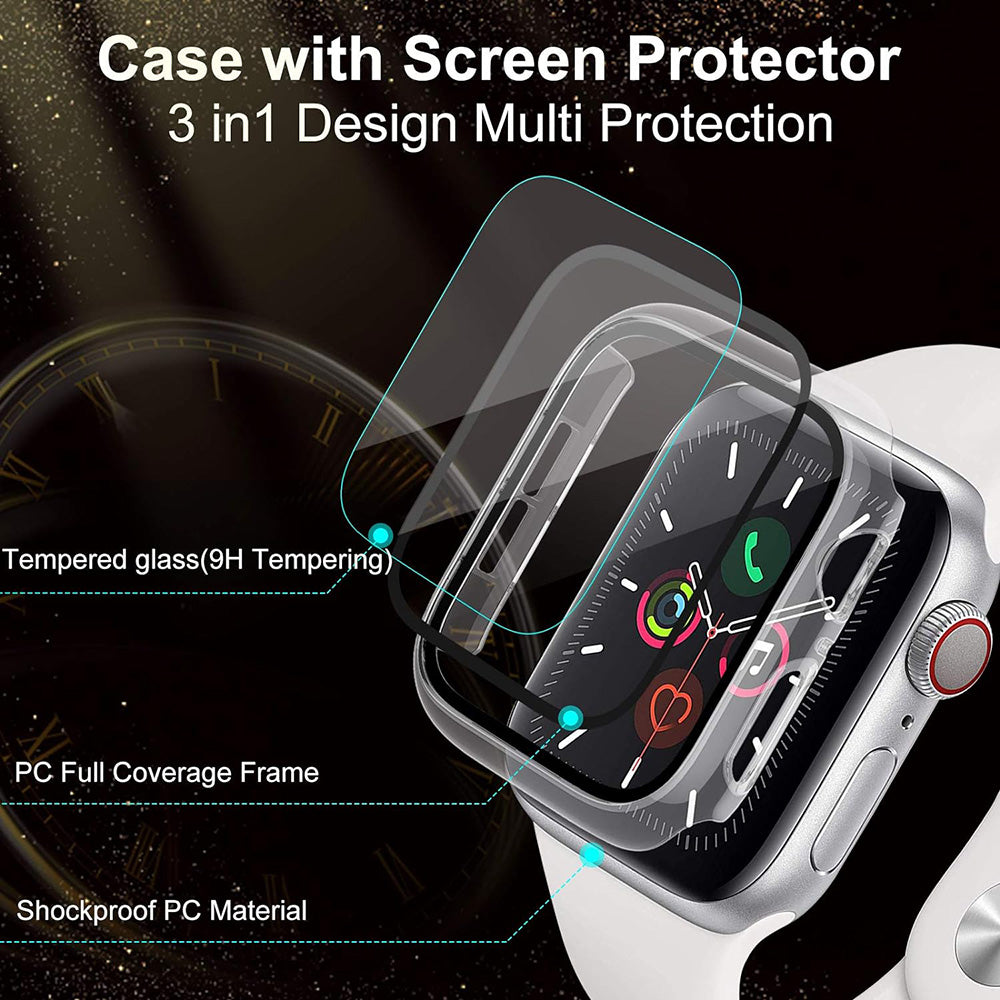 Techsuit Defense360 Pro Hülle für Huawei Band 8 / Band 9, Schwarz