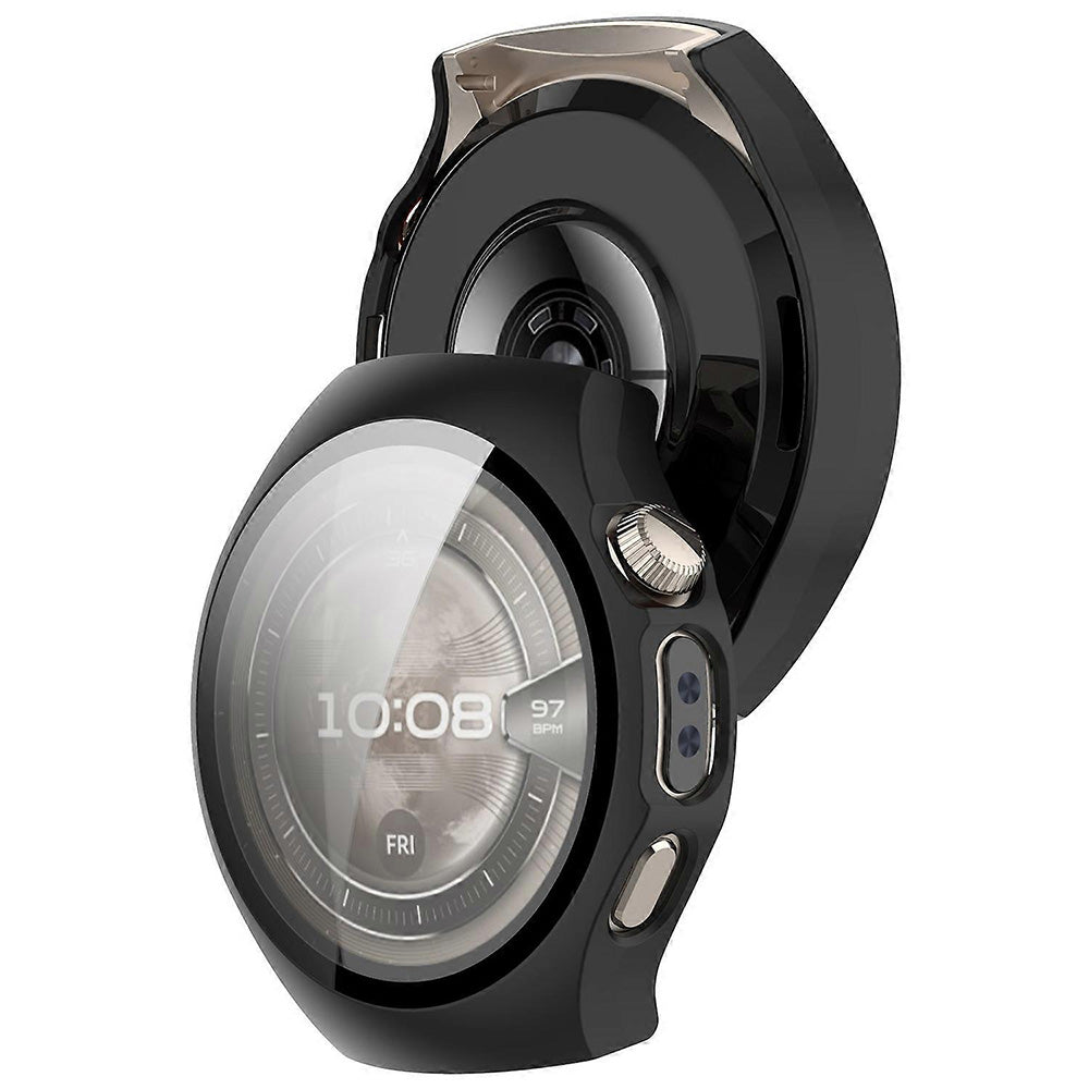Techsuit Defense360 Pro Hülle für Huawei Watch 5 42mm, Schwarz