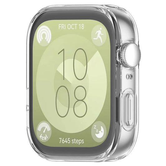 Techsuit Defense360 Pro Hülle für Huawei Watch Fit 3, Transparent