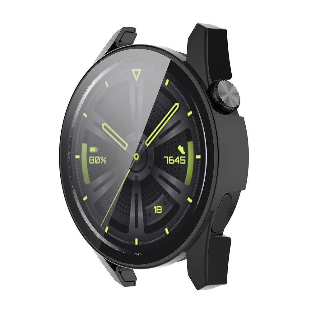 Techsuit Defense360 Pro Hülle für Huawei Watch GT 3 42mm, Schwarz