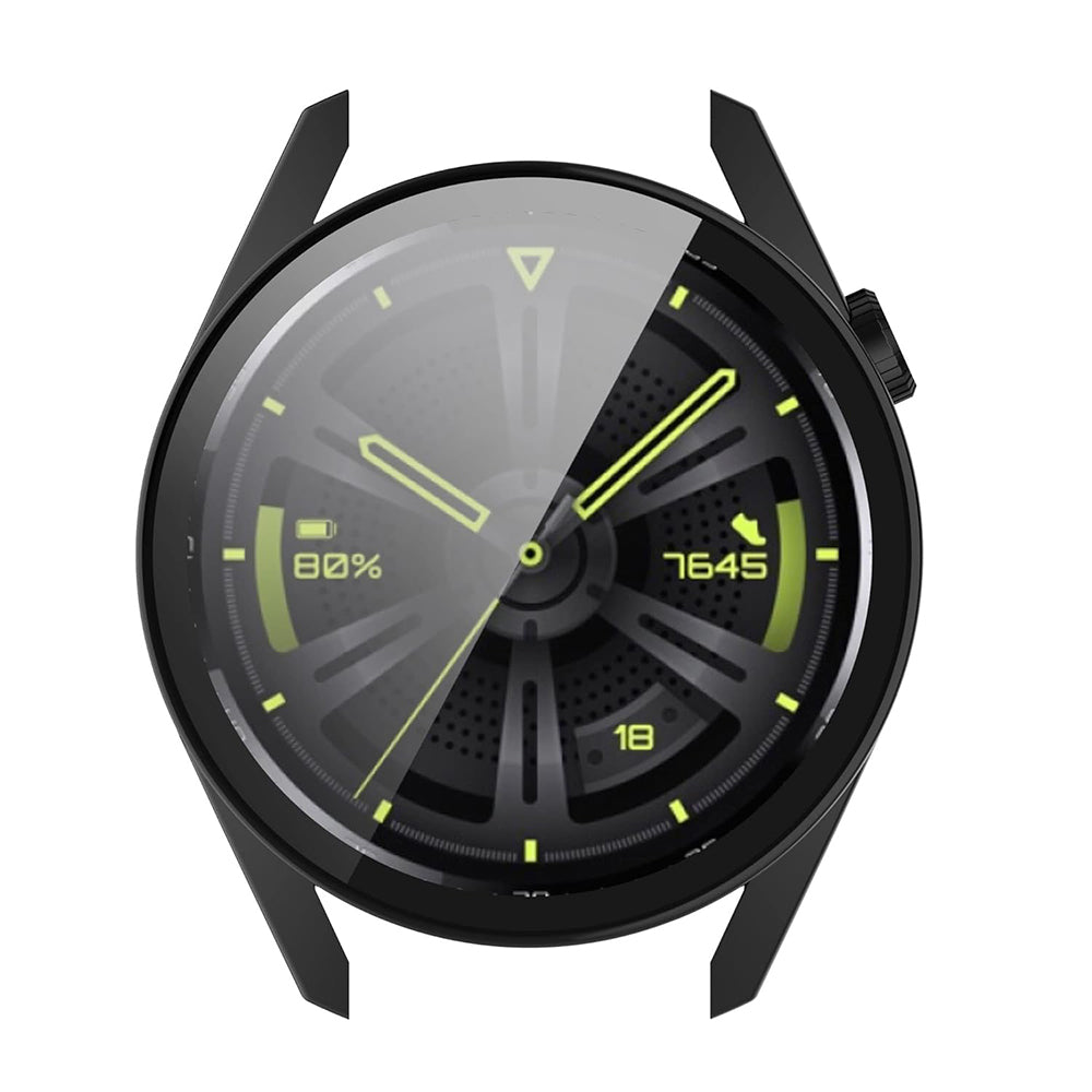 Techsuit Defense360 Pro Hülle für Huawei Watch GT 3 42mm, Schwarz