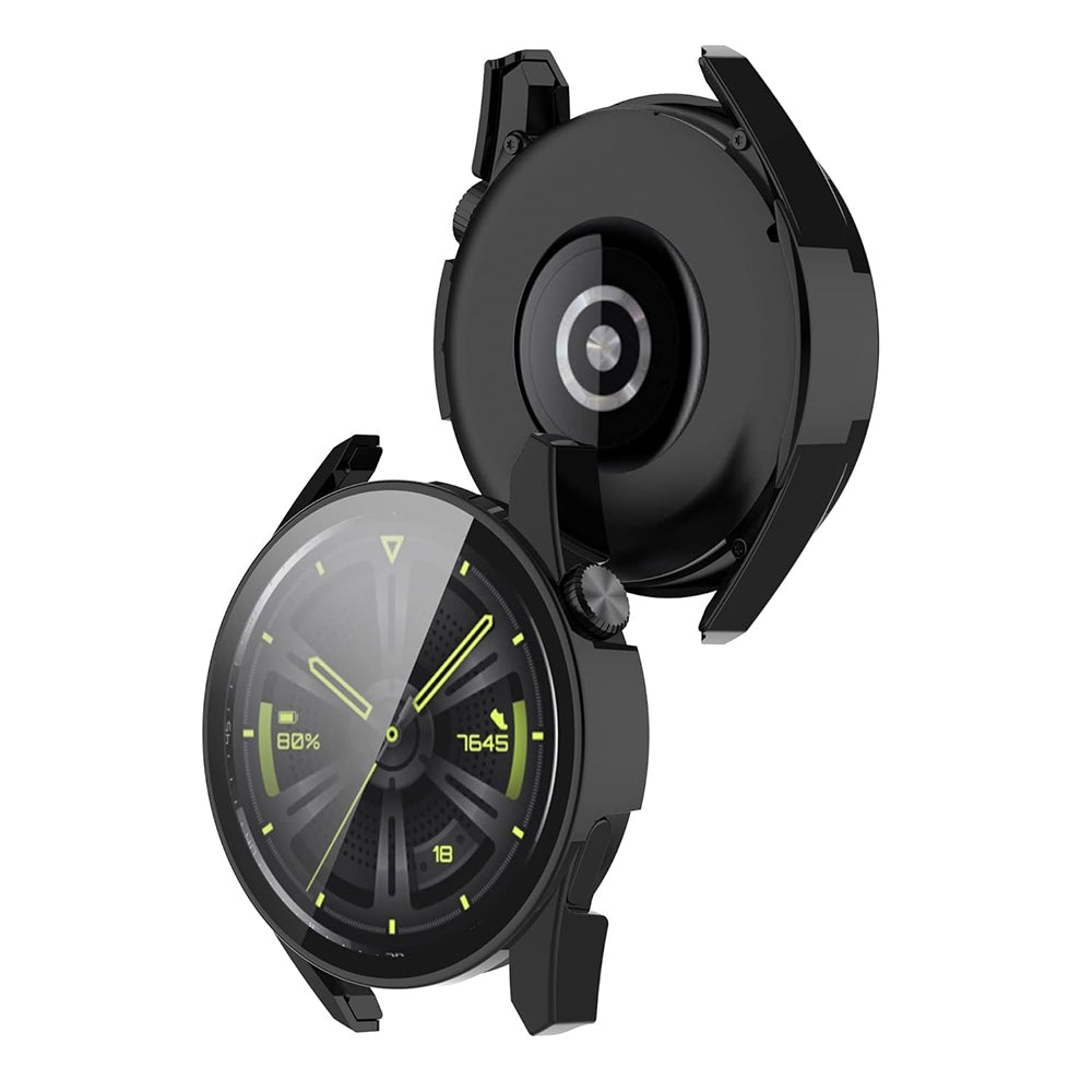 Techsuit Defense360 Pro Hülle für Huawei Watch GT 3 42mm, Schwarz