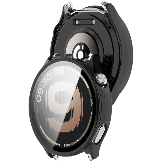 Techsuit Defense360 Pro Hülle für Oppo Watch S / OnePlus Watch Lite, Schwarz