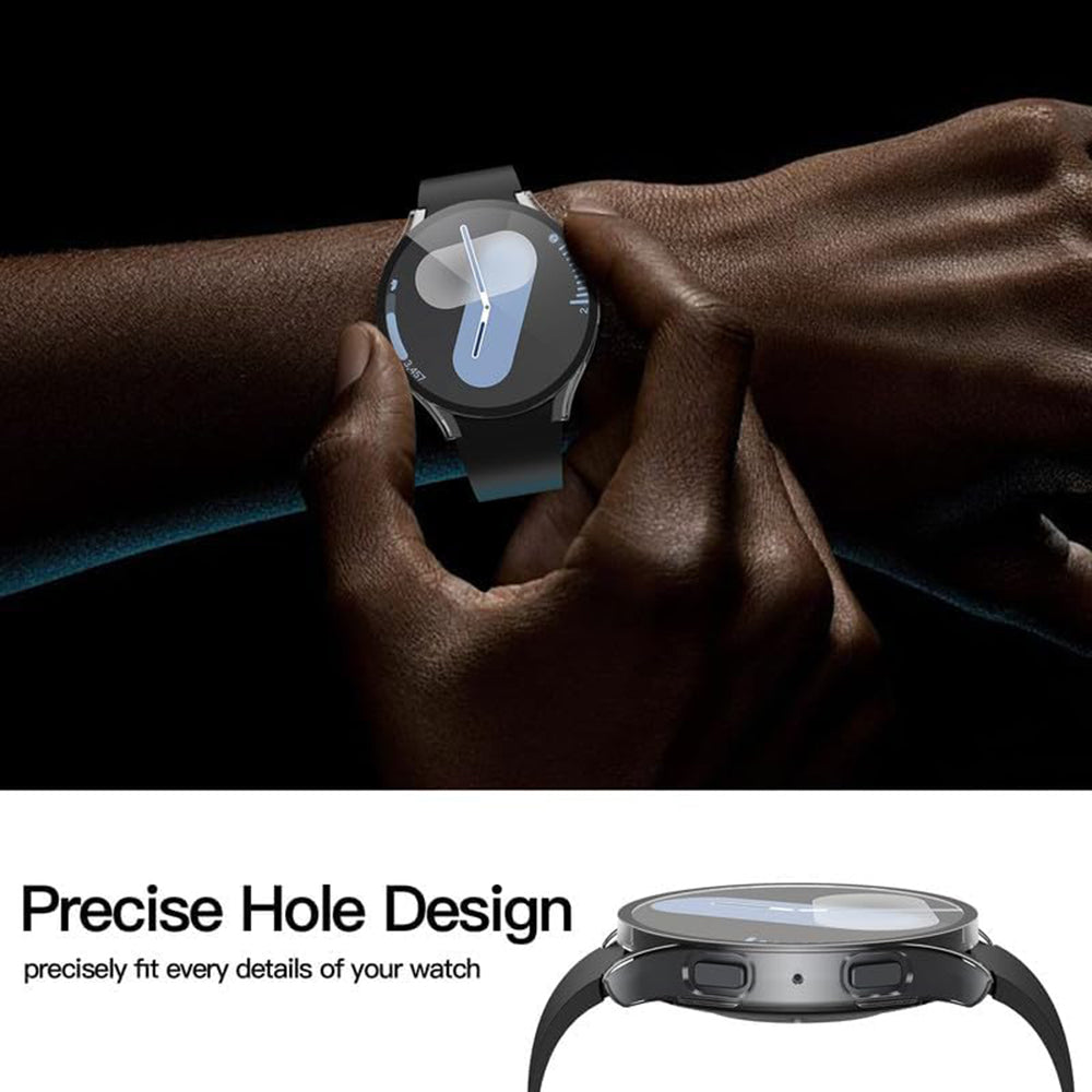 Techsuit Defense360 Pro Hülle für Samsung Galaxy Watch7 44mm, Transparent