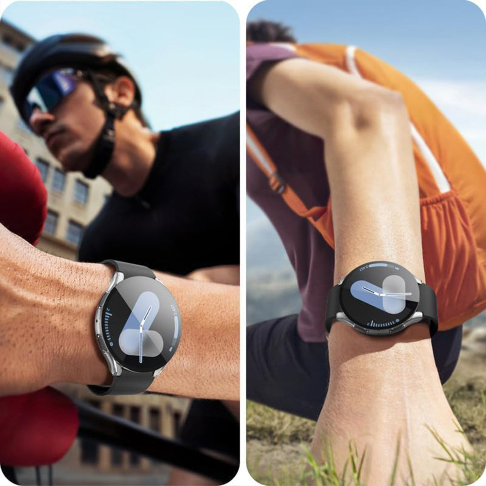 Techsuit Defense360 Pro Hülle für Samsung Galaxy Watch7 44mm, Transparent