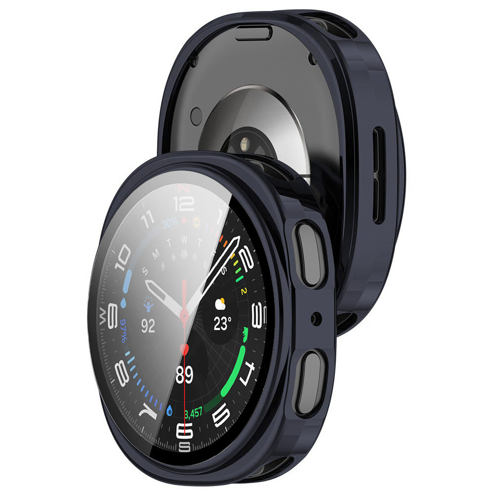 Techsuit Defense360 Pro Hülle für Samsung Galaxy Watch9 / Watch8 40mm, Marineblau