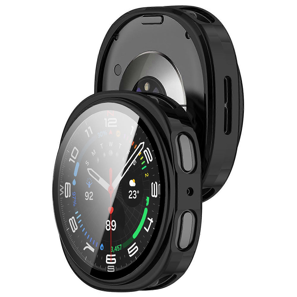 Techsuit Defense360 Pro Case for Samsung Galaxy Watch9 / Watch8 40mm, Black