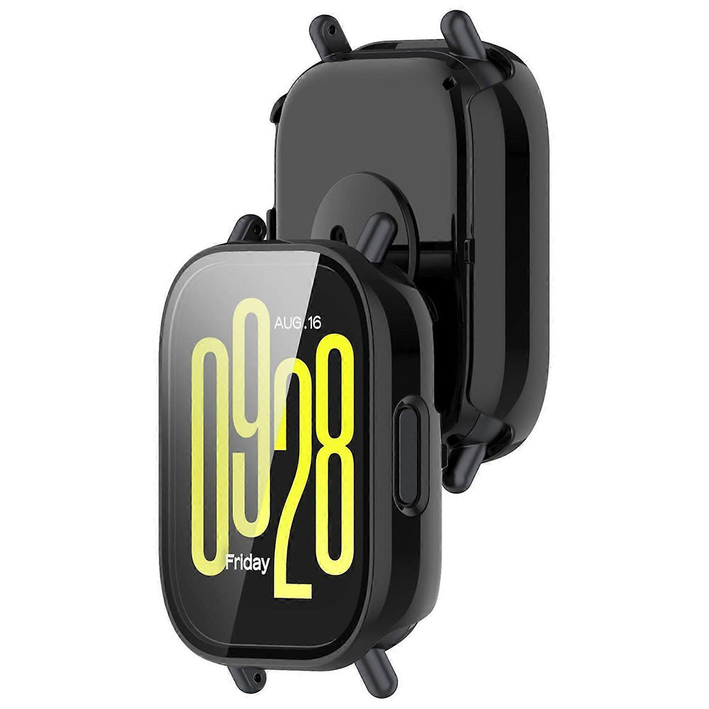 Techsuit Defense360 Pro Hülle für Xiaomi Redmi Watch 5 Active, Schwarz