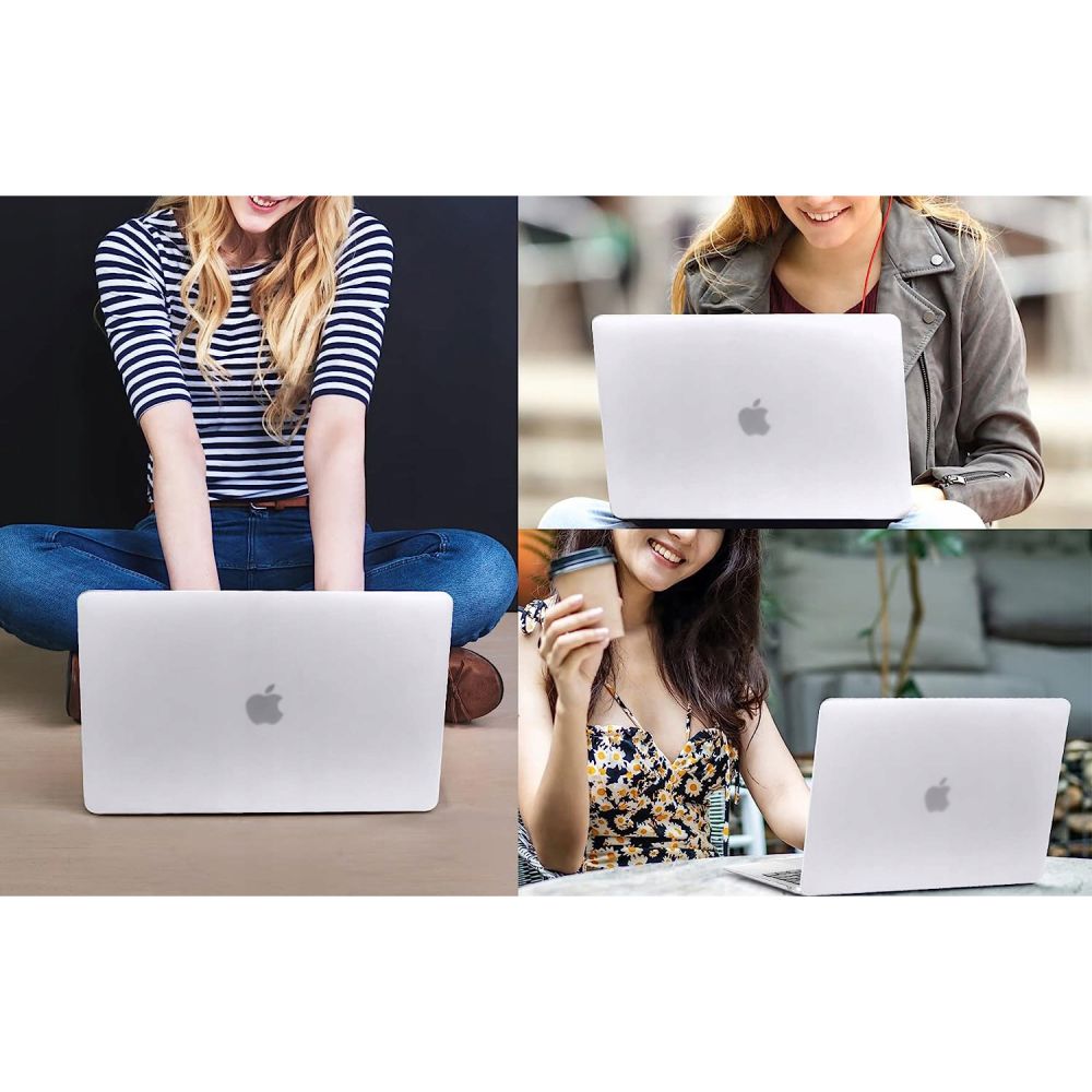 Techsuit UltraShell Hülle für Apple MacBook Air 15 Zoll (2026) / (2025) / (2024) / (2023), Matt Transparent