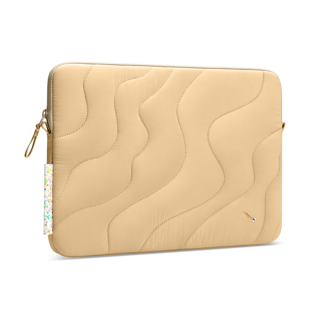 Tomtoc Terra Hülle für 14-Zoll-Laptop, Creme