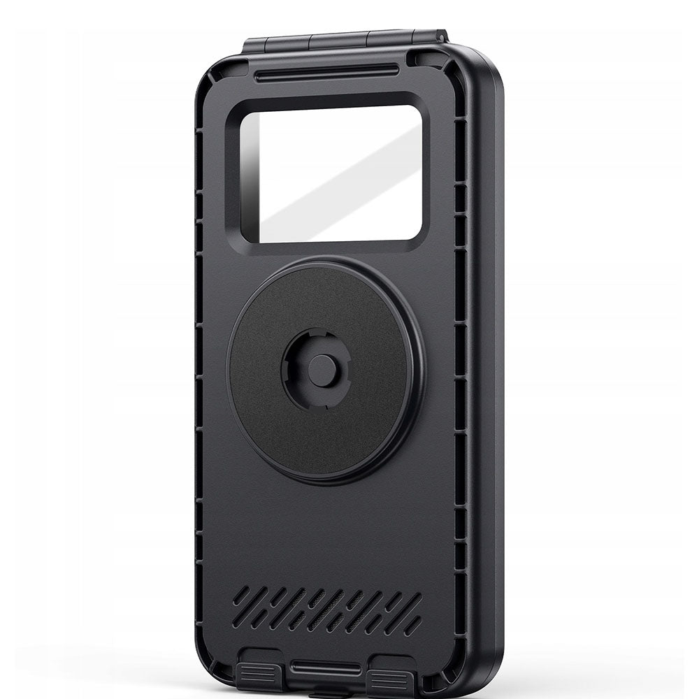 Universal Waterproof Case Compatible with Magnetic Bicycle Mount, Baseus, PrimeTrip VB1, Black C0013D01