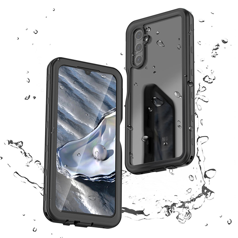 Wasserdichte Hülle für Samsung Galaxy A17 4G A175 / A17 5G A176, ShellBox, Schwarz