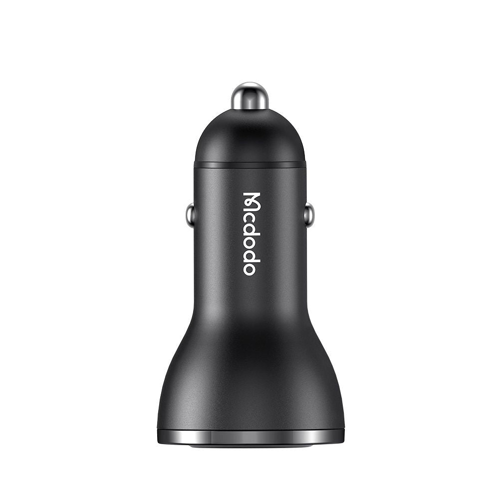 Auto-Ladegerät McDodo CC-5670 Display, 95W, 5A, 1 x USB-A - 1 x USB-C, Schwarz