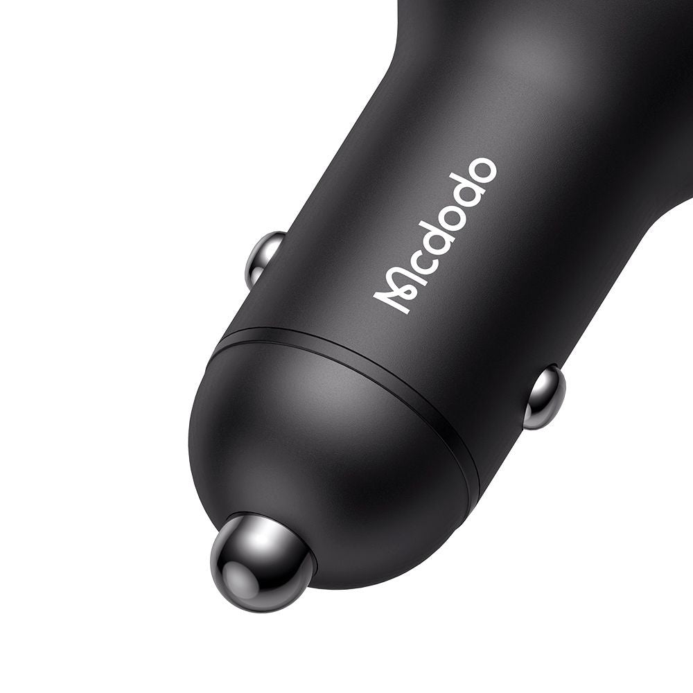 Auto-Ladegerät McDodo CC-5670 Display, 95W, 5A, 1 x USB-A - 1 x USB-C, Schwarz