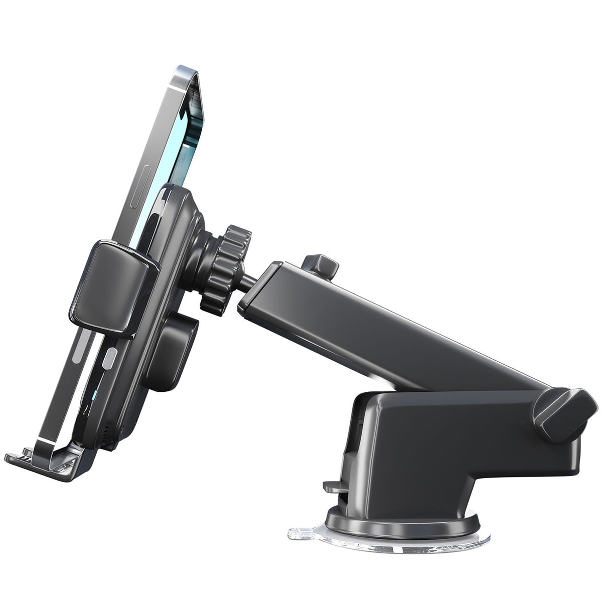 3MK Drive & Charge Wireless KFZ-Halterung | 15W | Automatische Klemmen | Schwarz