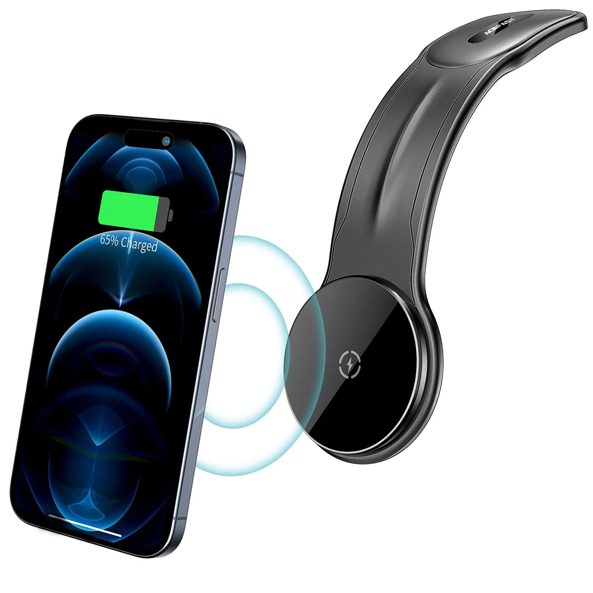 Auto Wireless Ladegerät Acefast D21, 15W, 1.67A, Schwarz