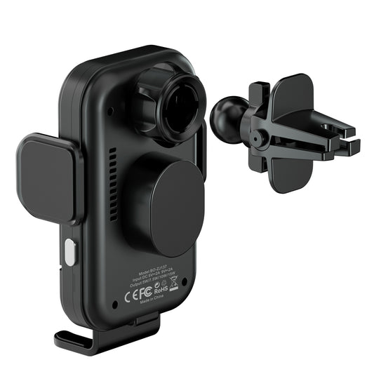 Kabelloses Auto-Ladegerät BWOO ZJ137, 15W, 1,67A, Schwarz