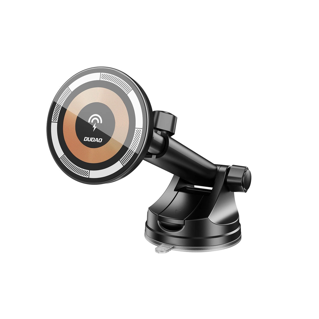 Kabelloses Autoladegerät Dudao F12MAX+, 15W, 1,67A, Schwarz